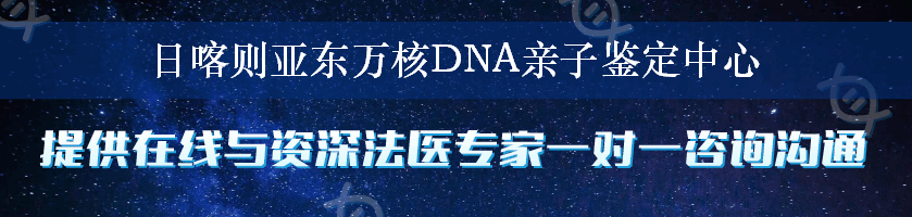 日喀则亚东万核DNA亲子鉴定中心